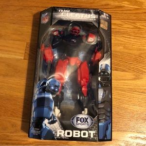 FOX sports robot New England Patriots edition